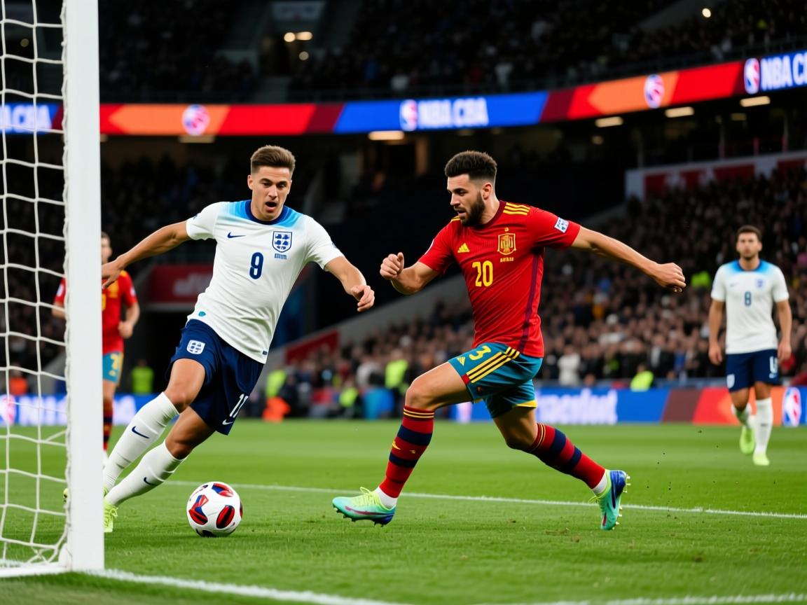 英格兰大战西班牙:-惊险胜出,梅少绝杀逆转 第1张