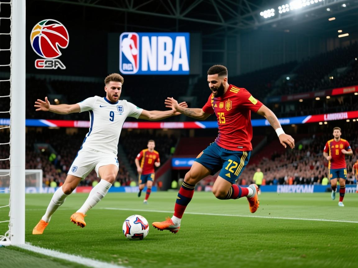 英格兰大战西班牙:-惊险胜出,梅少绝杀逆转 第3张