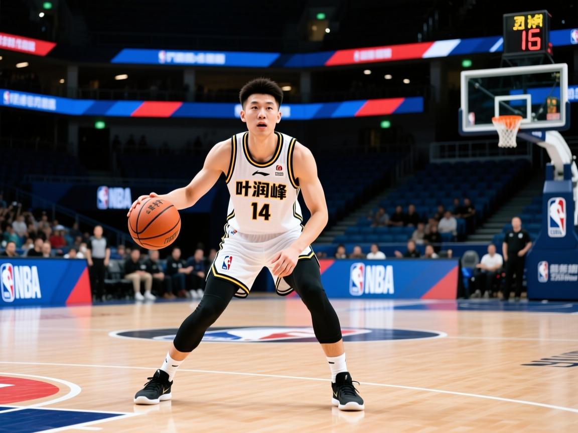 叶润峰全场16中4，三分14中2得到10分3板2助1抢断  第2张